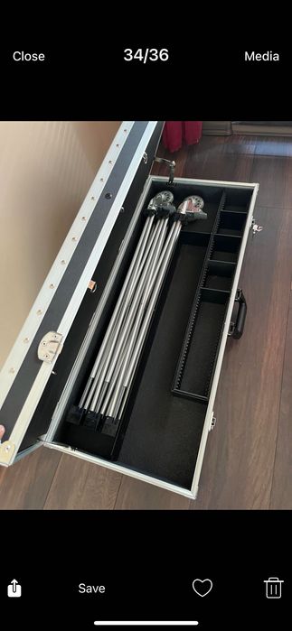 PDR куфар за инструменти - количка Valigia levabolli