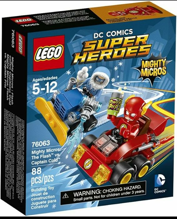 76063 Флэш против Капитана  Лего герои