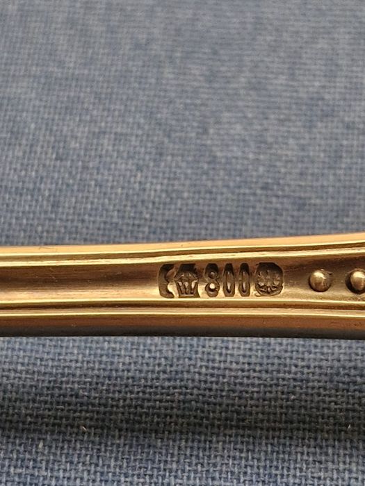 Set tacamuri din argint masiv