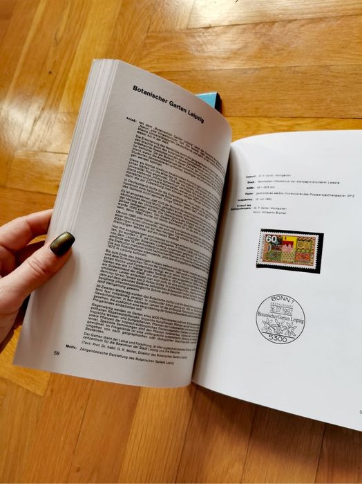 Пощенски марки Годишник 1988-92 и 93 г. на Германските федерални пощи
