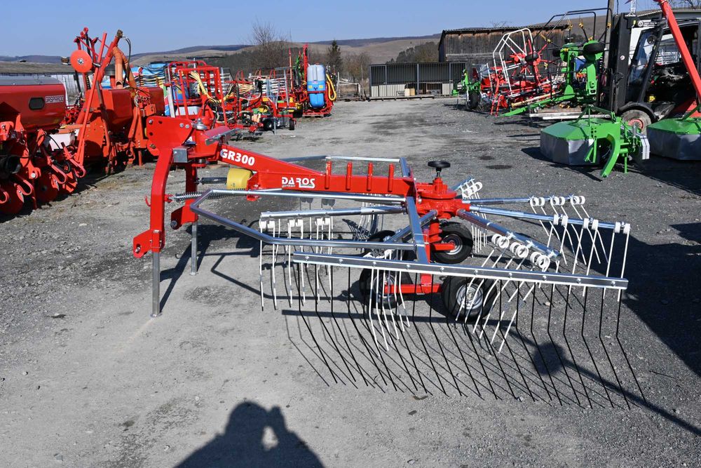 Grebla rotativa de adunat DA ROS GR 300 SN 4R - fabricat in ITALIA