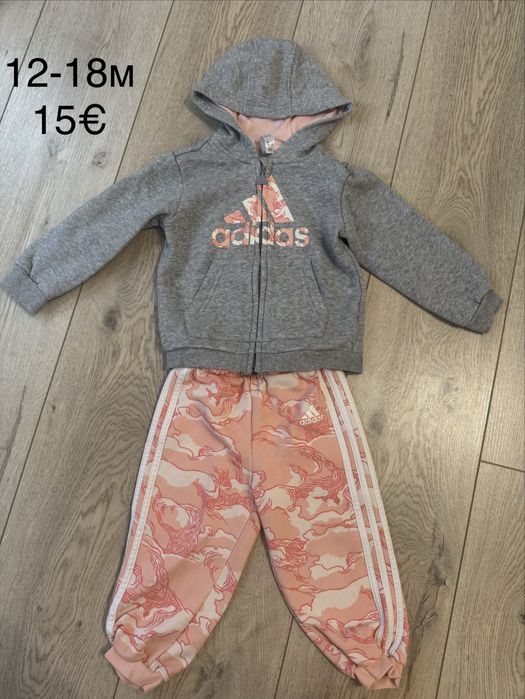 Комплект Adidas за момиче 12-18м
