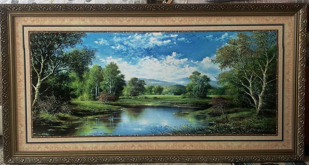 Картина природа,озера.