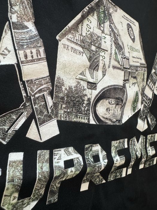 Supreme "Dollar Origami" T-shirt