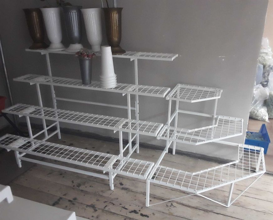 Професионален цветарски стелаж 5 етажа