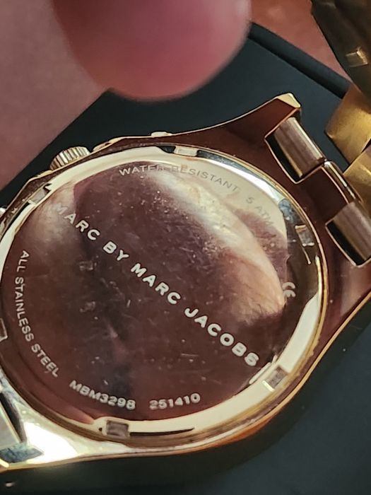 Ceas Marc Jacobs Chronograph, cutie originală.