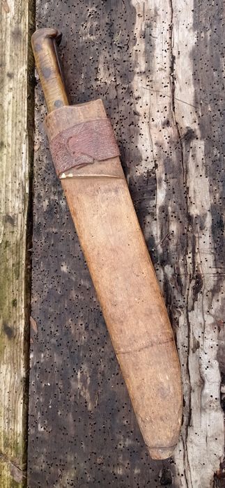 Стар автентичен овчарски нож.Каракулак.Аккулак.