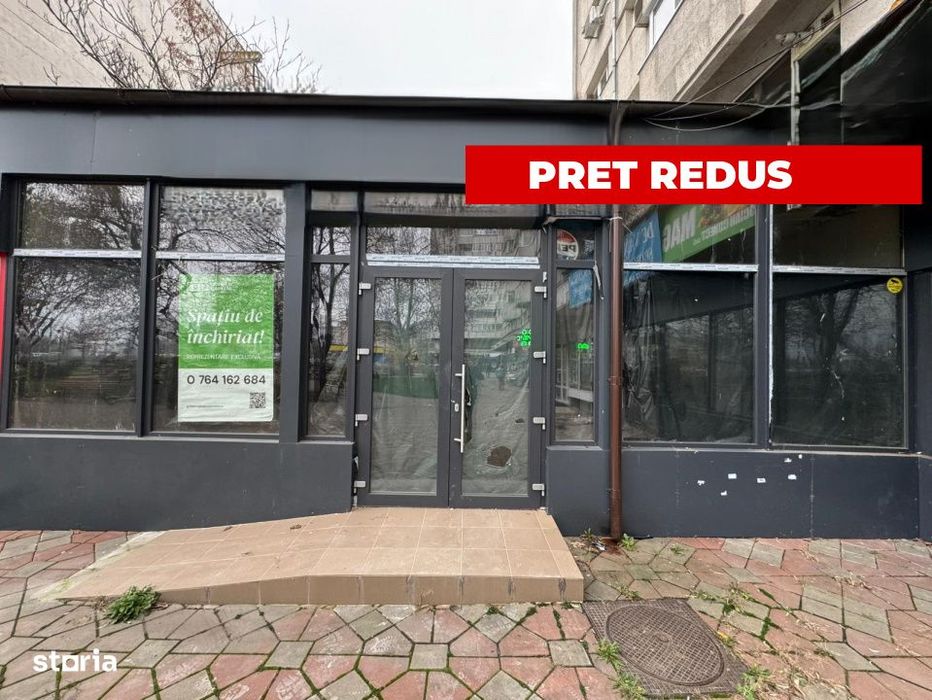 Inchiriere Spatiu Comercial Vitrat, 150 mp Podu Ros