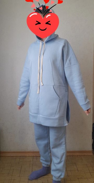 Тёплый женский костюм на флисе