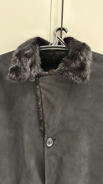 Мужской дубленка