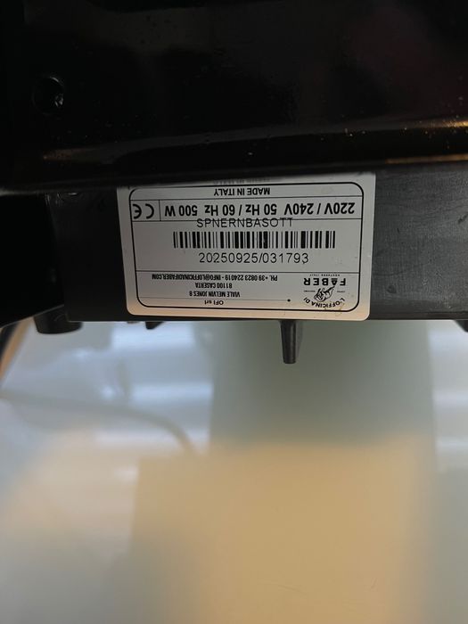 Кафемашина Faber Slot за хартиени дози. ITALY