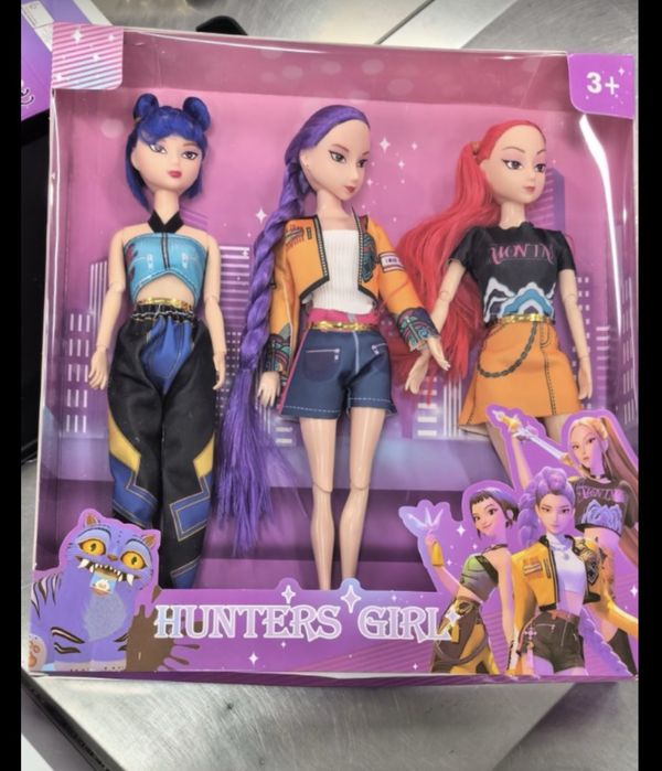 K- POP.   Demon hunters.  КОМПЛЕКТ. 3. Бр   Кей поп ловци на демони