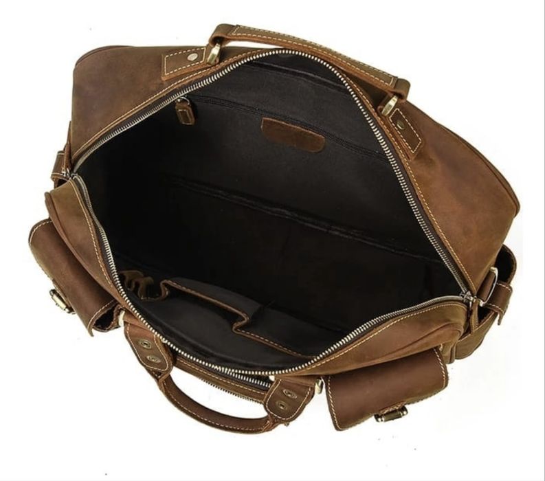 Кожаный портфель