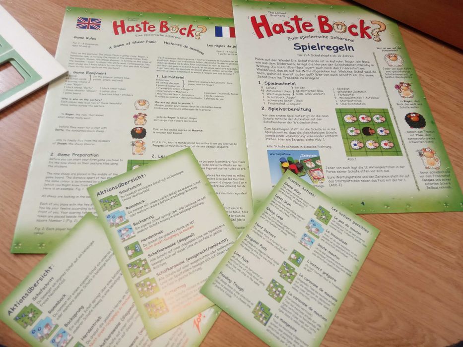 Joc de societate (board game) Haste Bock