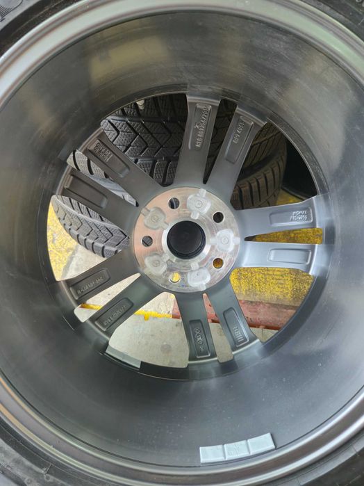4 ROTI Jante + Anvelope Aliaj - 5x112 245/45/18 - PIRELLI IARNA - CA NOI - DOT 2023 DEMO Showroom 2023 OEM VW Passat Arteon Skoda Seat