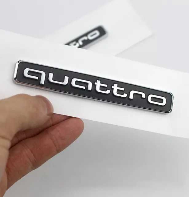 Set Embleme AUDI A8 TDI Quattro / Stema Sigla Logo Semn Scris Emblema
