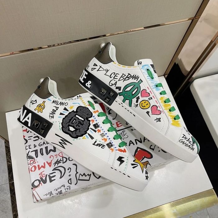 D&G Sneaker / Grey / White