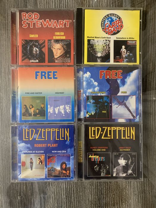 Музыка на CD компакт дисках.