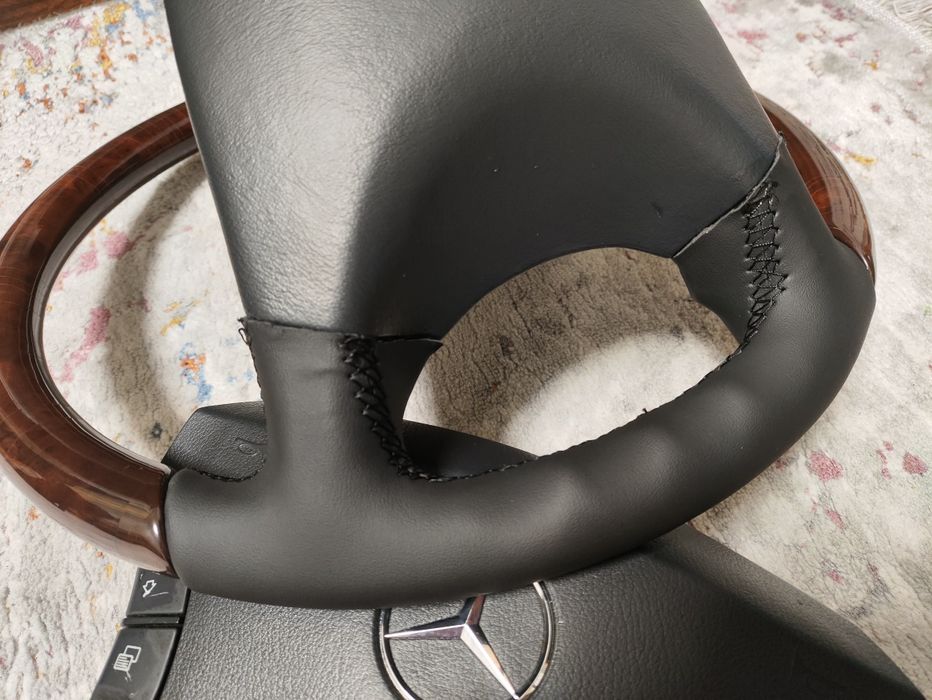 Руль Мерседес дерево w220 рест