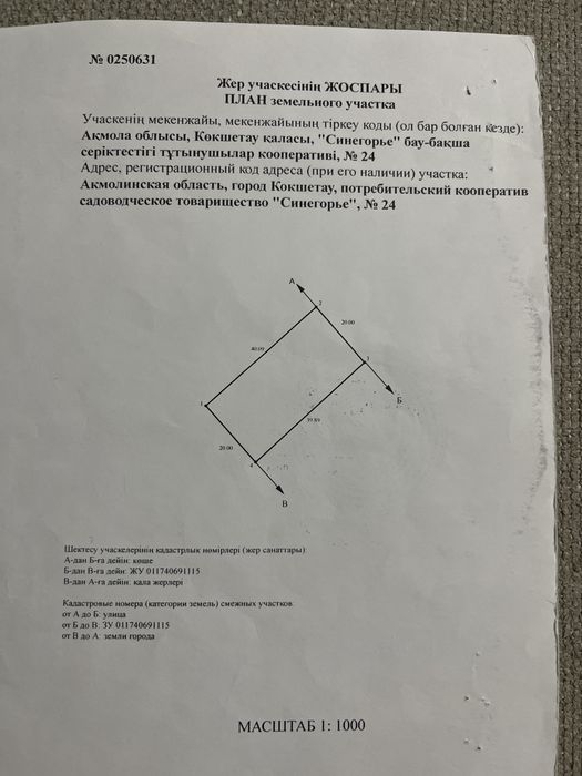 Продам земельный участок