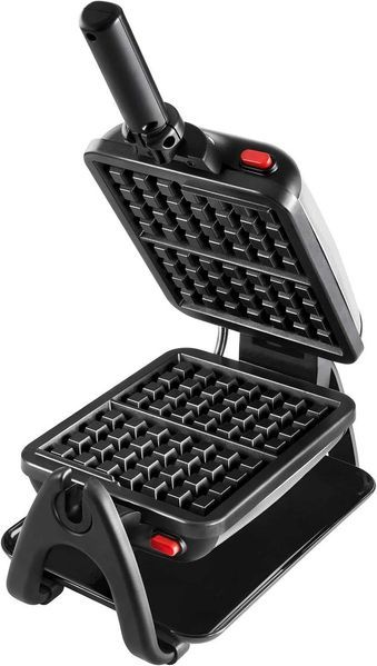 Нов Двоен Въртящ Гофретник Tefal WM756D, 1200W, 2 години Гаранция
