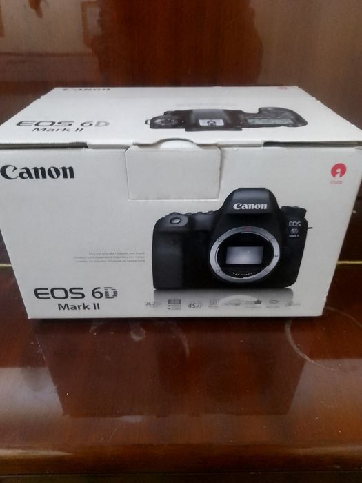 CANON 6D ll.В перфектно състояние и на малко кадри.