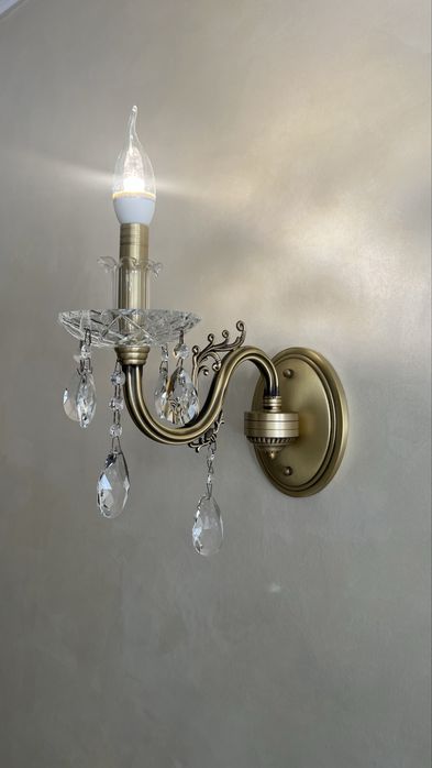 Люстра хрусталь большая