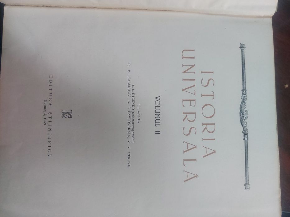 Carti vechi  istoria universala  si diferite
