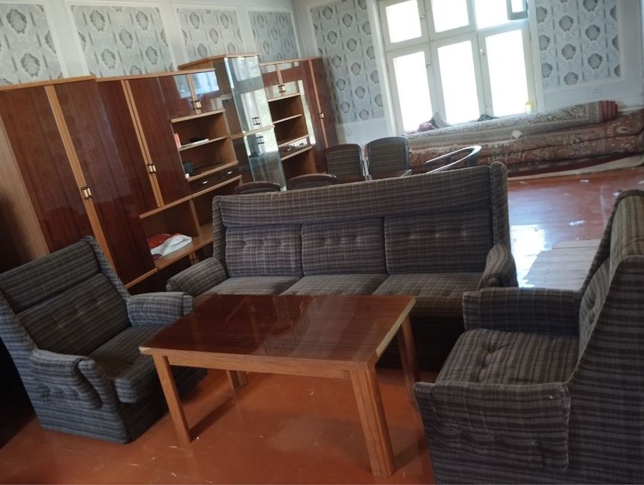 Стенка Диван Кресло Стол стул комплект