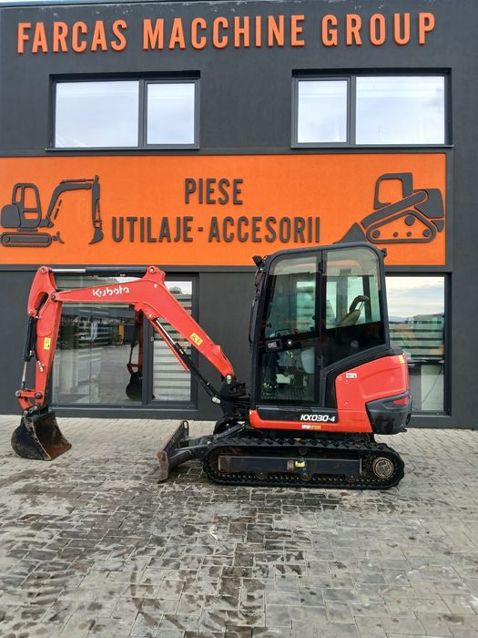 Kubota KX30 – Miniexcavator 3 tone – 2 cupe