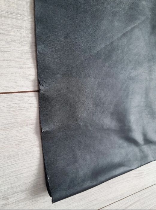 Fusta midi imitatie piele H&M