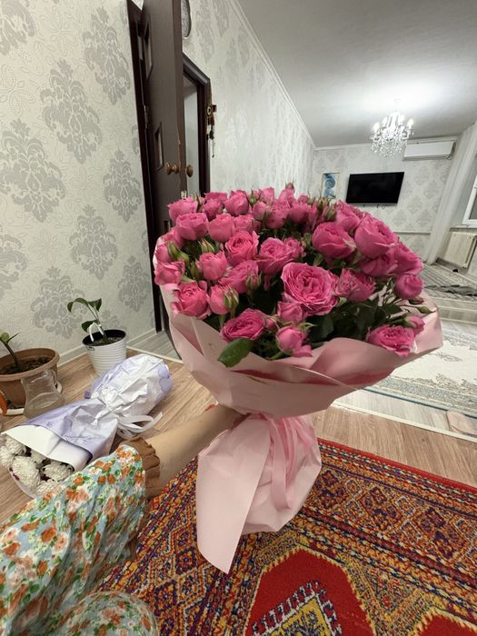 цветы букет почти новые
