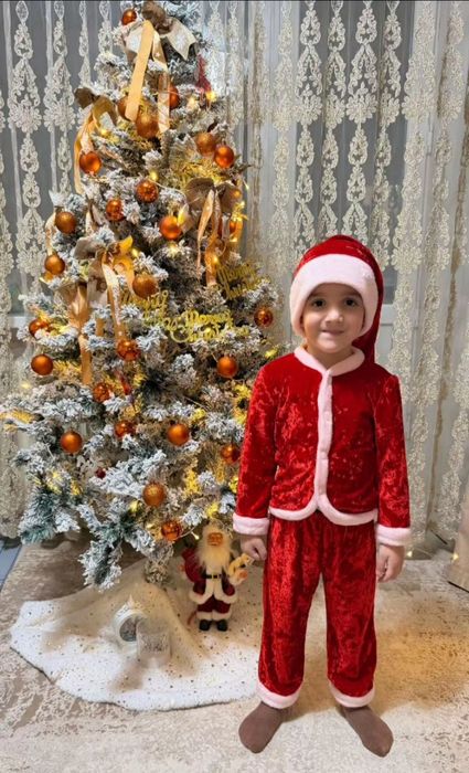 Новогодний костюм дед мороза