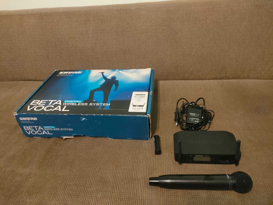 Microfon wireless px Shure GLX-D+ /SM 58 NOU Glxd /beta 58