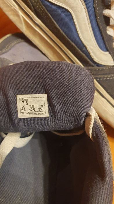 Tenisi Vans, baieti, 12-14 ani, 40.