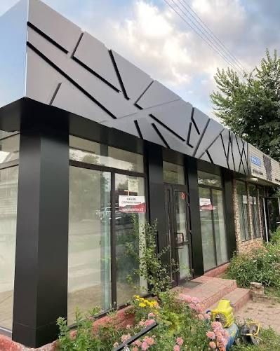 Алюкобонды с эскизом