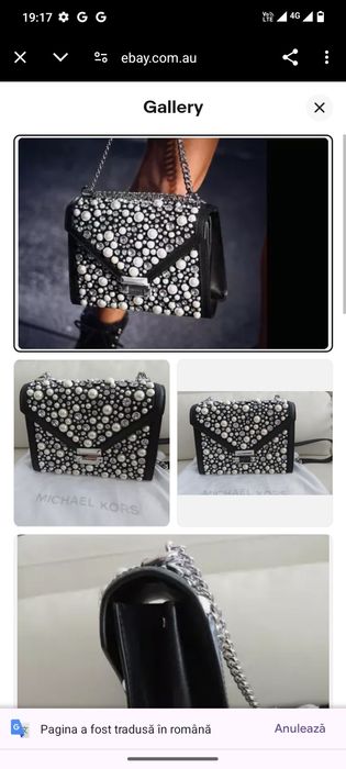 Geanta Michael Kors limited edition impecabila achiziție 1000 $