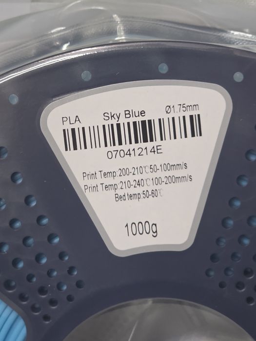 Rola filament Sunlu - Albastru