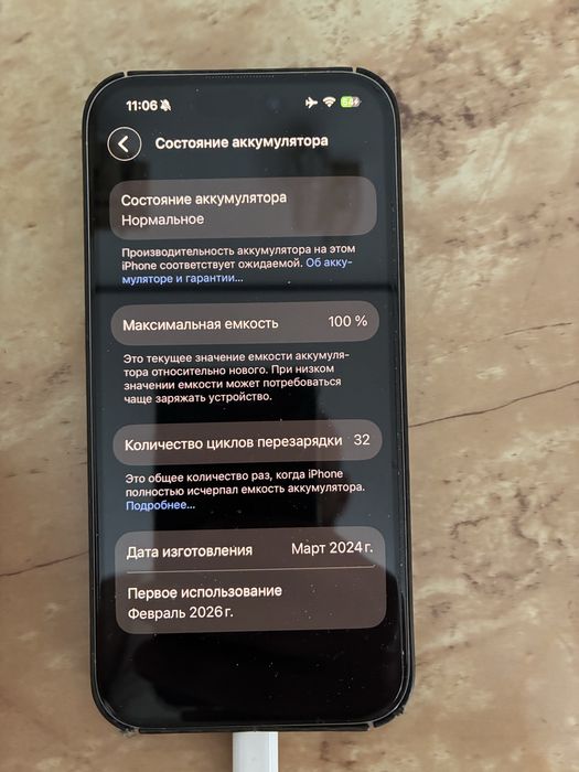Iphone 15 pro 256 новый на гарантии