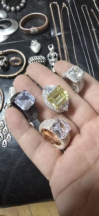 Inel dublu extraordinar argint