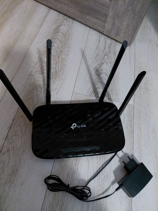 Router TP-Link Archer C6 AC1200 (gigabit, dual band), (4x10/100/1000 Mbps)
