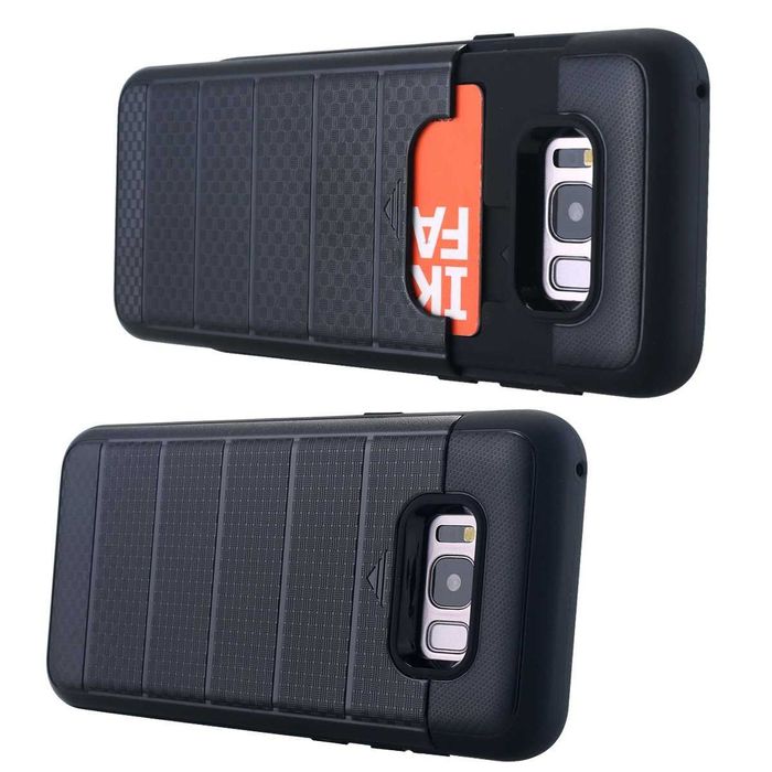 Husa antisoc + Folie full ecran SAMSUNG Galaxy S8 Plus modele diverse