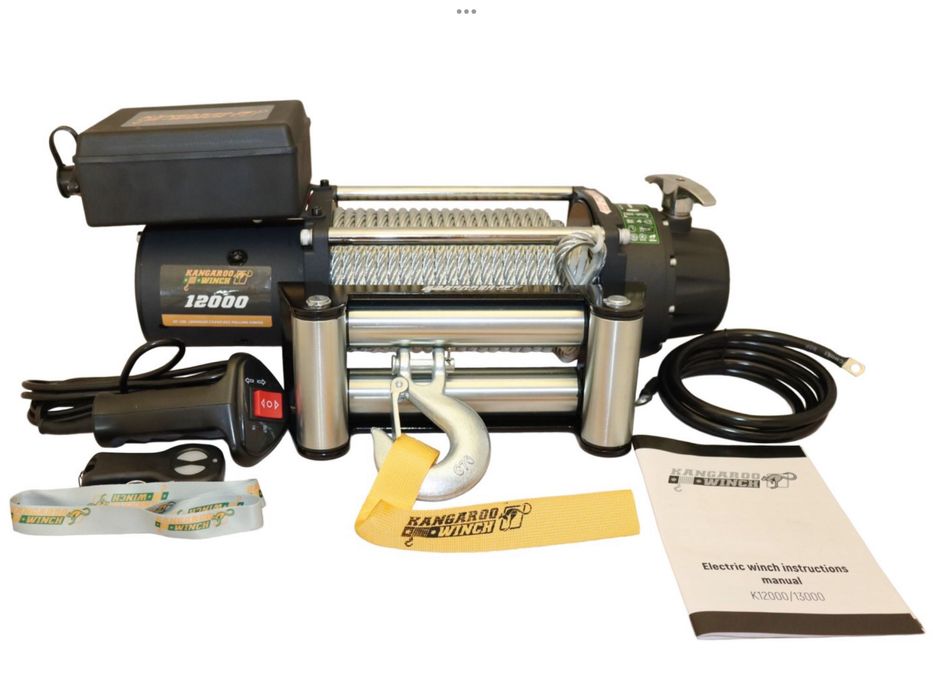 Troliu electric K 12000 lb Kangaroo PowerWinch 5,5Tone  model nou !