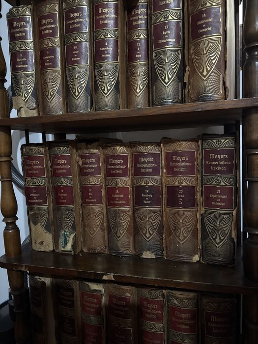 Colecție veche Meyers Konversations-Lexikon – 23 volume