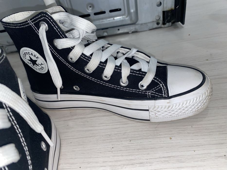 Конверсы черные новые