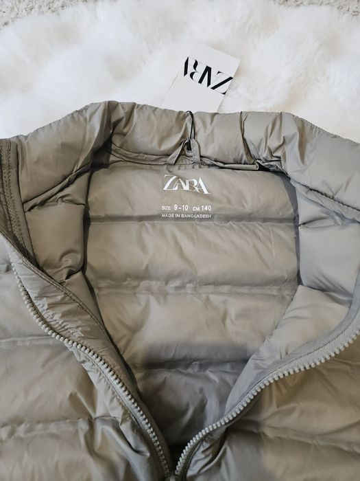 Vesta noua Zara verde, 9-10 ani