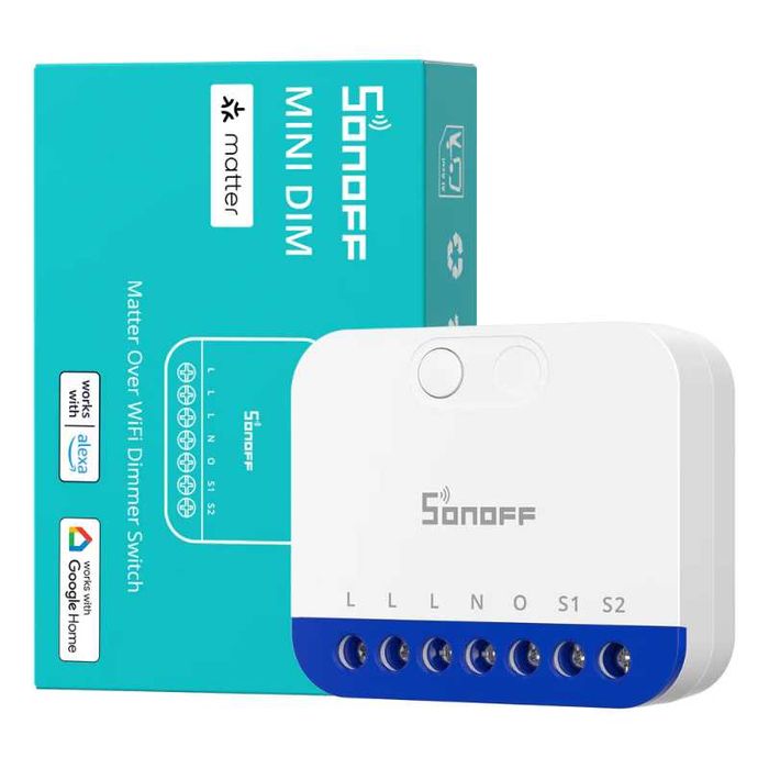 SONOFF MINI DIM Extreme – Смарт Wi-Fi димер модул с Matter