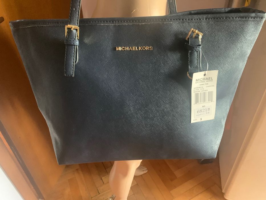Чанта Michael Kors Jet Set Travel Medium MultifunctionTote Sapphire