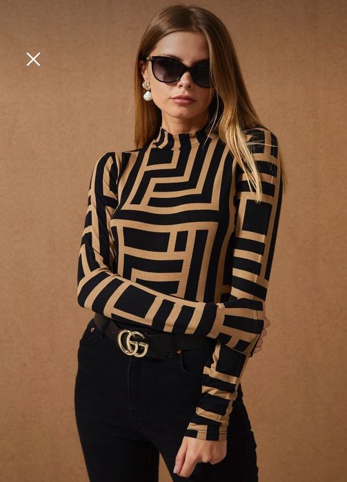 Дамска блуза с дълъг ръкав