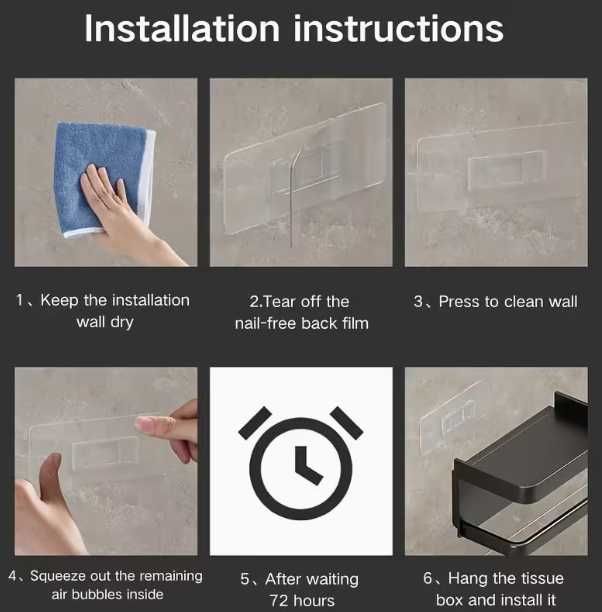 Стелаж за тоалетна/Държач-холдер-поставка за хартия